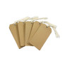 1,000 - Brown Tie on Manilla tags size no.3 ( 96 x 48mm )