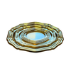 Gold Oval Buffet Tray Sabert 3 Sizes Pack of 5 Gold Oval Buffet Tray Sabert 3 Sizes Pack of 5