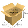 ( min 100 boxes ) 60klo Size E/Large Cardboard box  610 x 880 x 410mm  