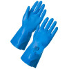 Supertouch N15 Nitrile Extra Tough Flock Lined Blue Chemical Resistant Gloves – Size 9 x1 Pair 