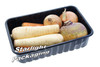 Pack x 360 750g Black Plastic Stew pack / Mushroom Trays