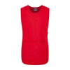 Women’s Polycotton Work Tabard with Pockets Red