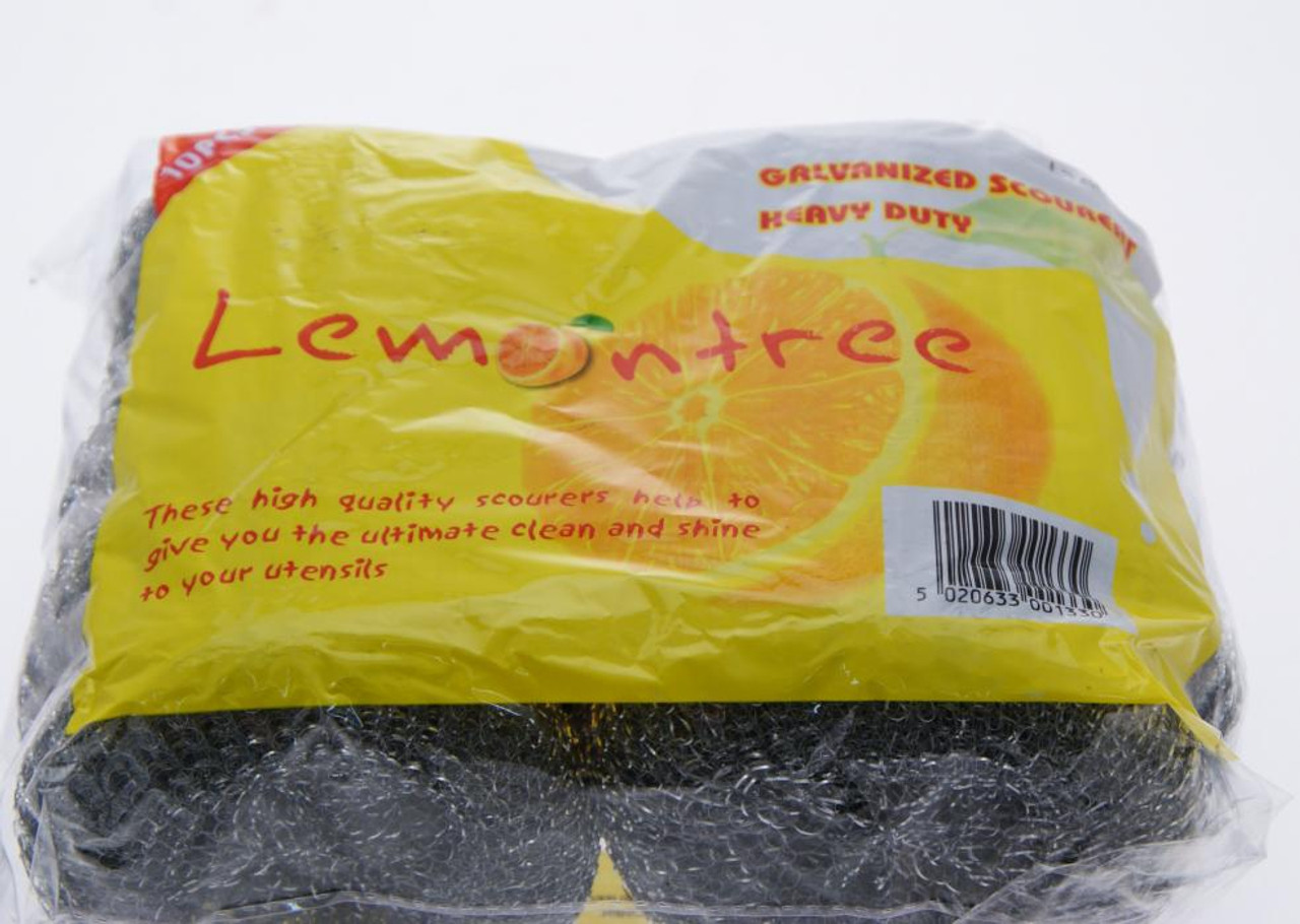 20 packs of 10 Heavy Duty Extra Large LT60 Galvanised Scourers 