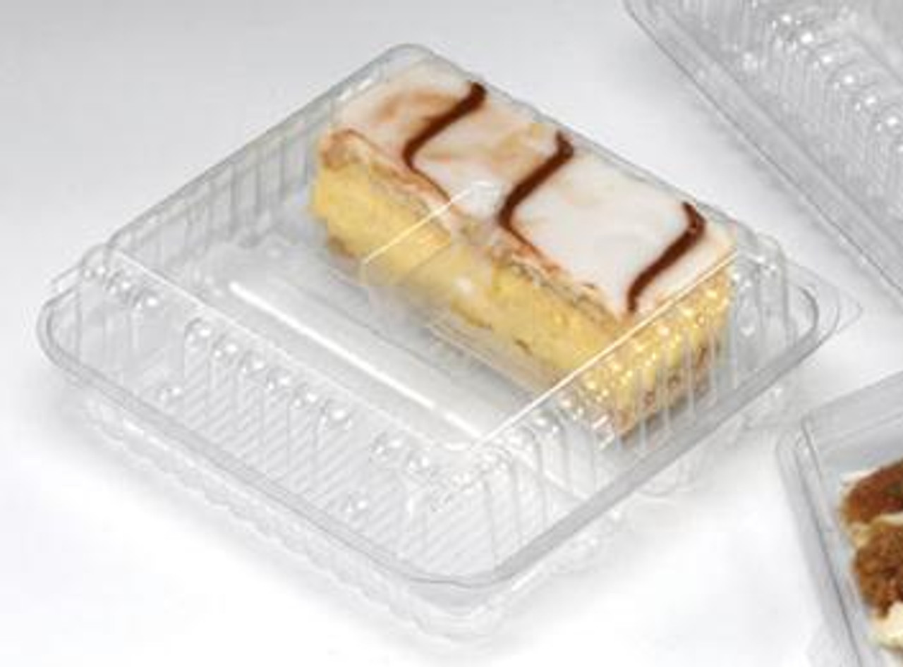 Pack x 100 Twin rectangular cake pack