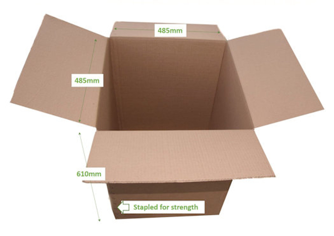 Retrait double paroi boîtes de carton d'emballage emballage sélectionnez Taille & Qté 