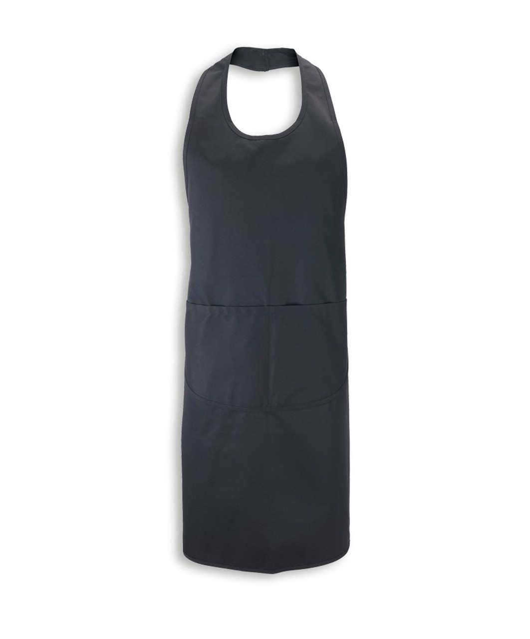 Contemporary cut bib apron