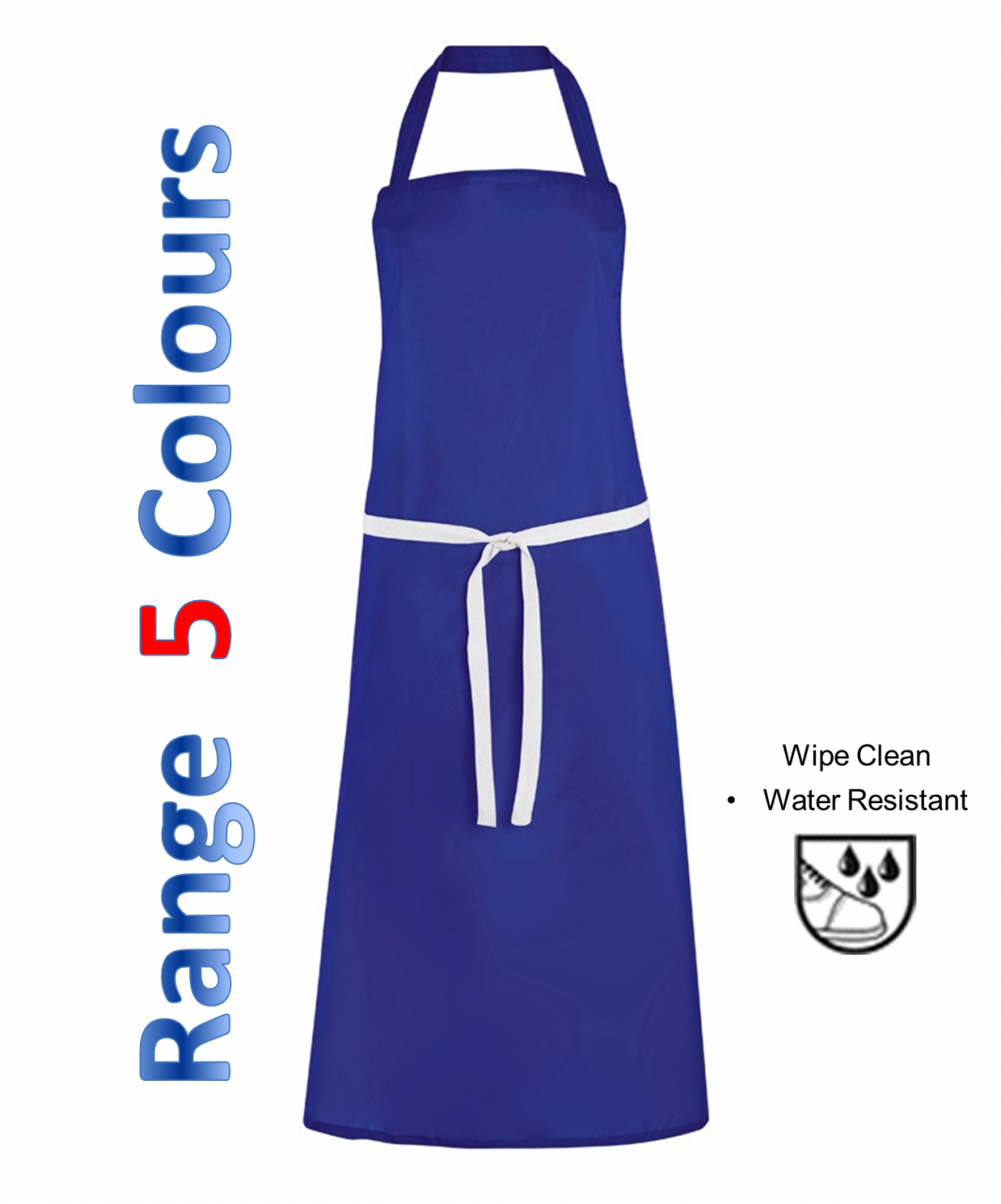 PU Wipe Clean bib apron