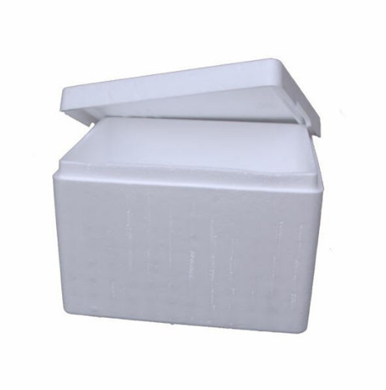 11kg / 23L Produce 400 x 300 x 280 polystyrene box & Lid  ( 6 boxes ) NEW PACK SIZE 