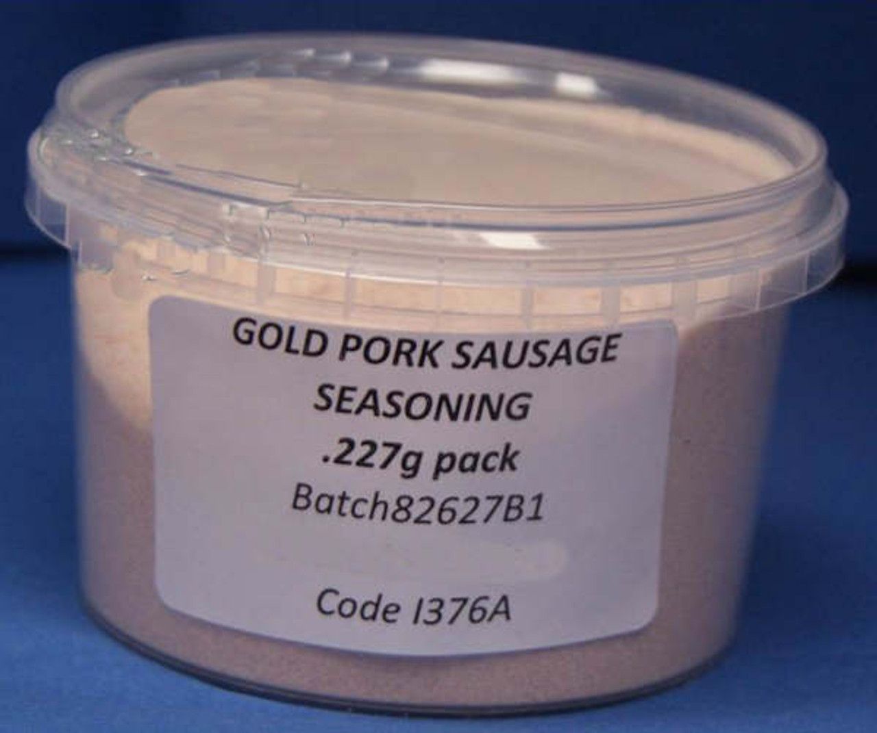 Tub -.227g  Gold Pork sausage seasoning