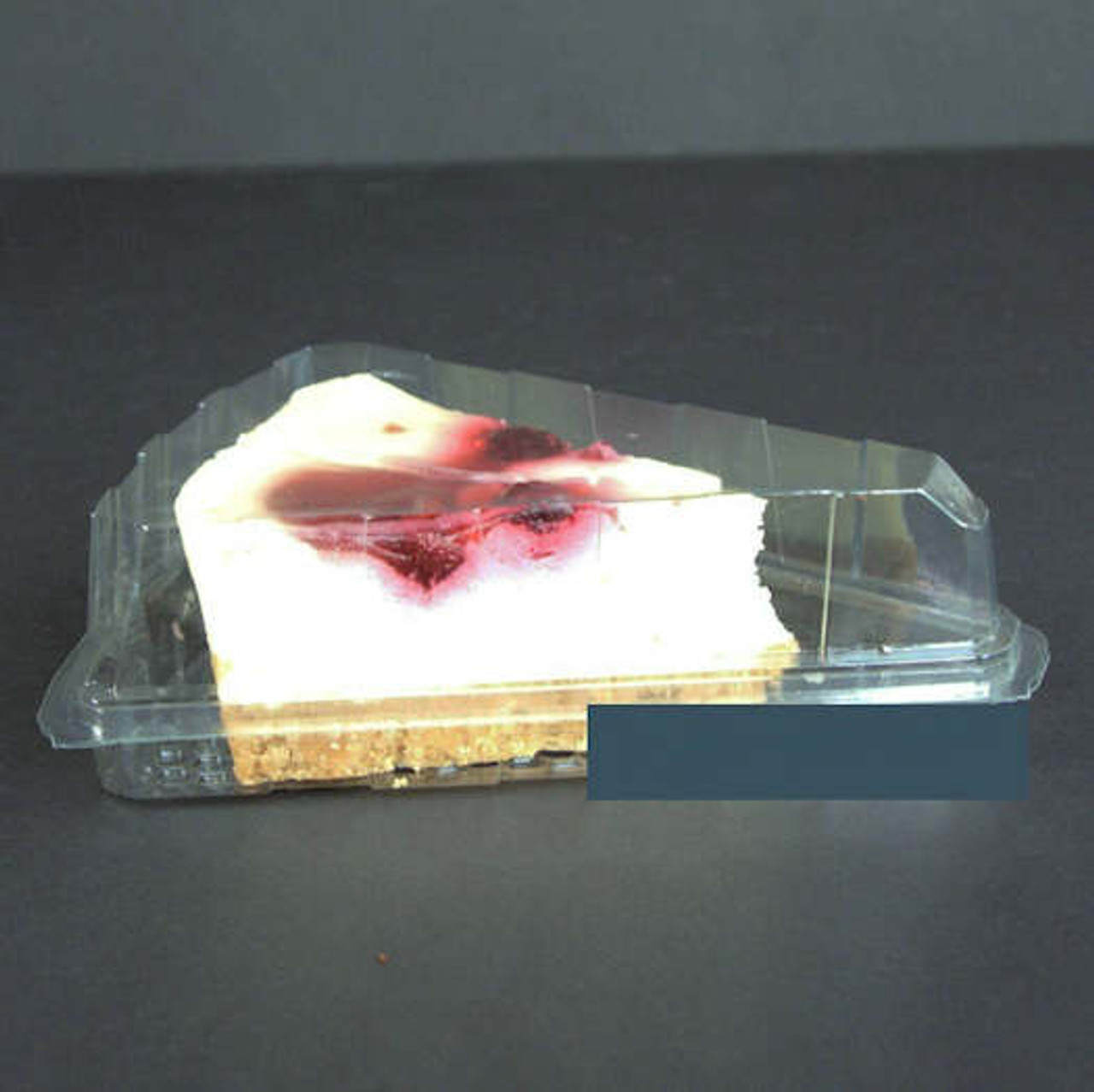 Cake Slice 1/8 Hinged Container Depth 50mm