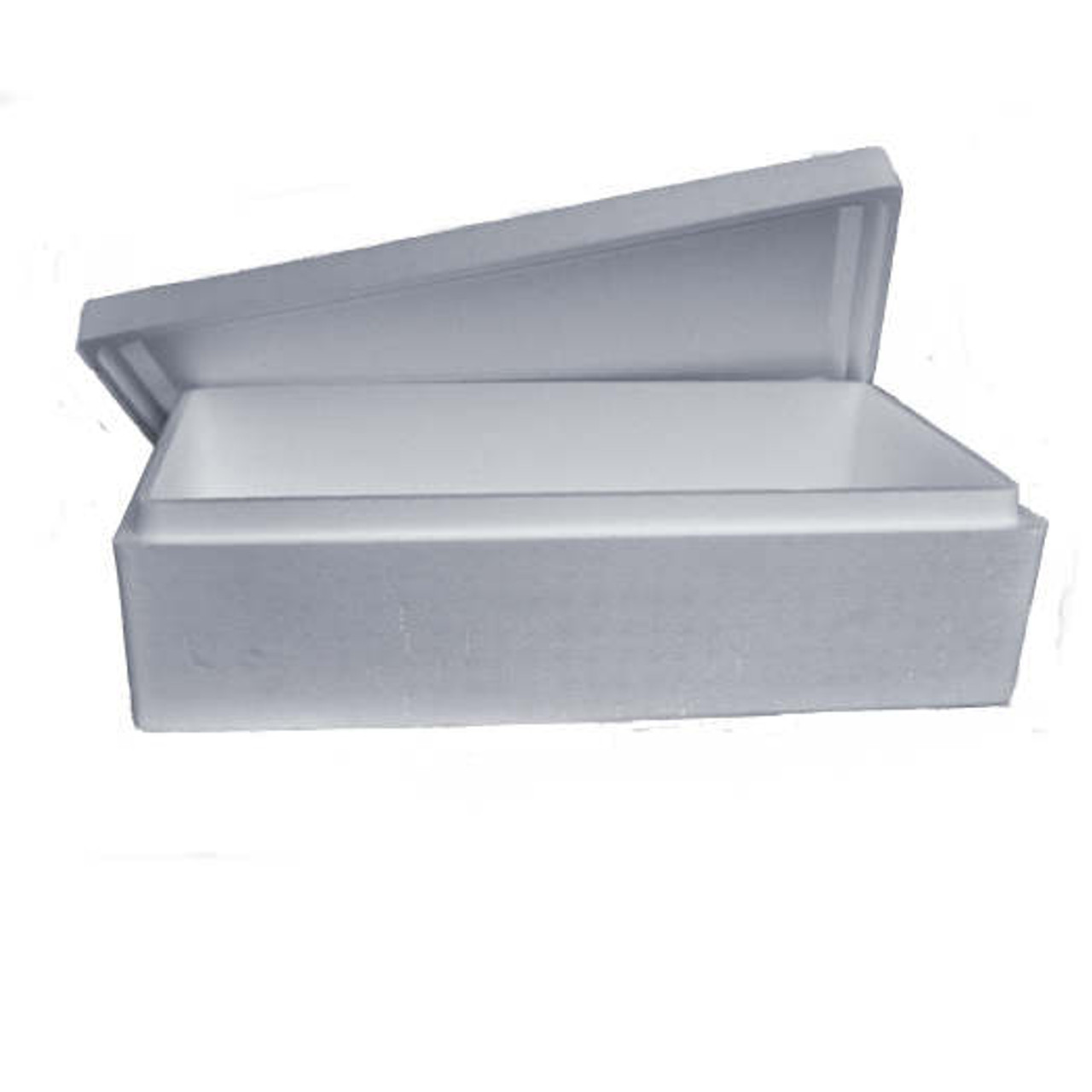 25klo LARGE Polystyrene Box and Lid  Sample