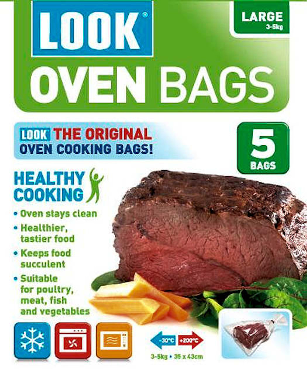 Look - Oven Bags Large