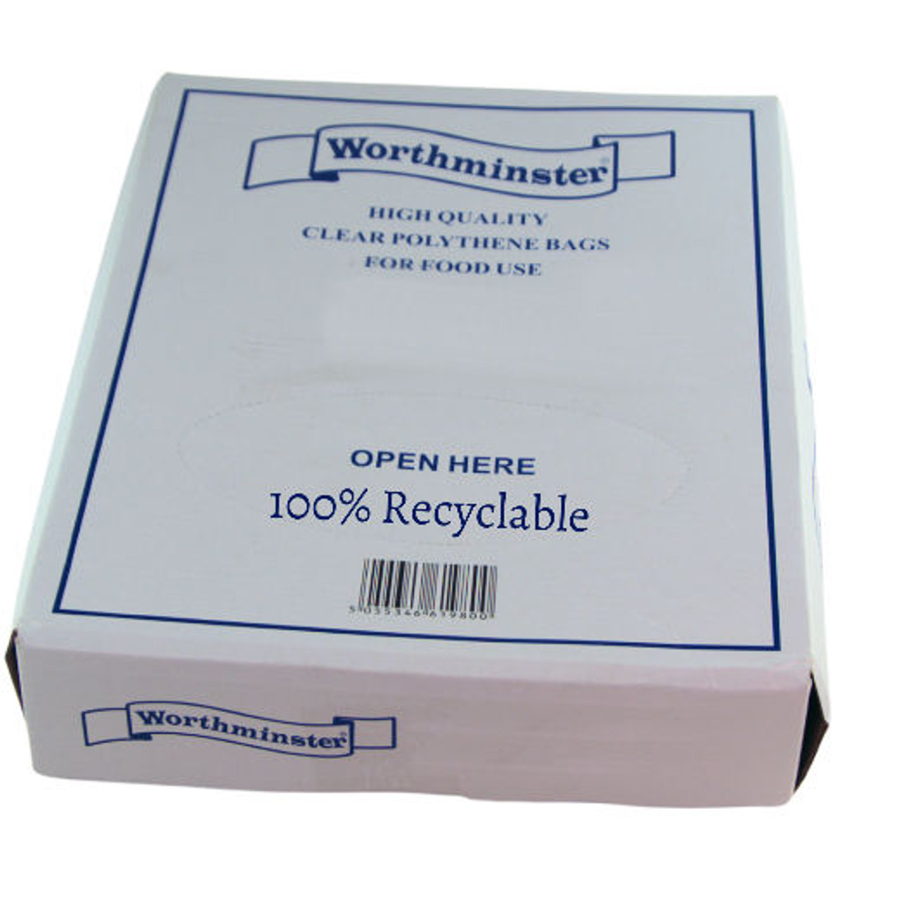 1,000 - 10" x 15" 100g poly bags ( 250 x 375mm ) 100% Recyclable