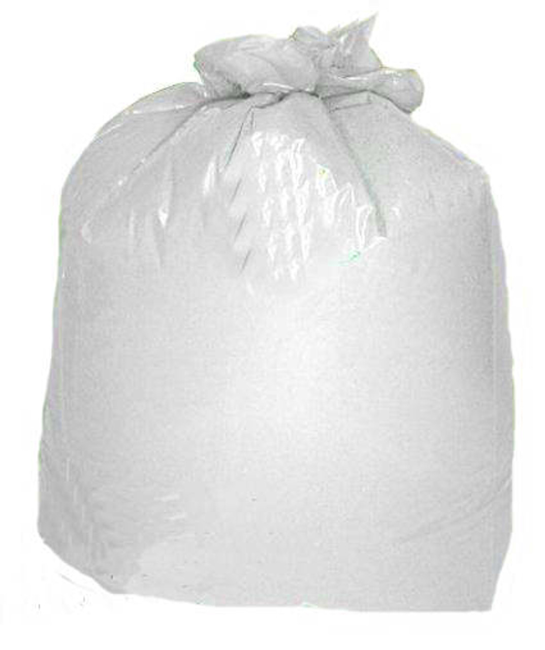 Case x 200 18"x 29"x 39" 140g White Degradable Refuse Sacks 30% recycled