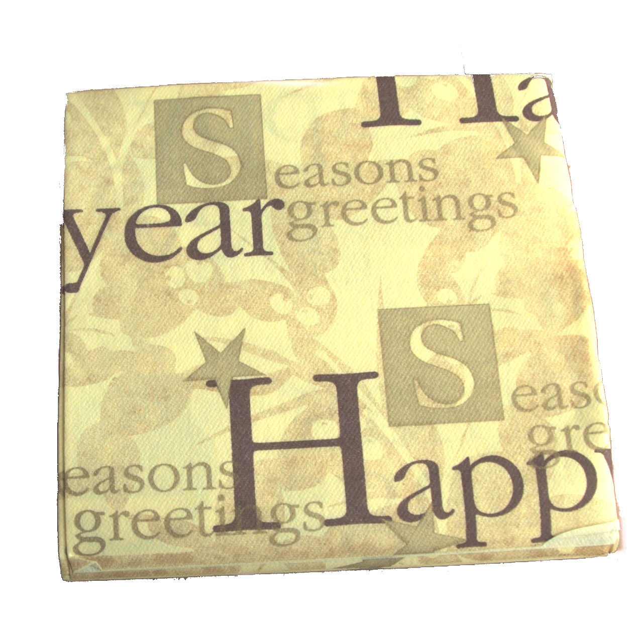 Pack x 50 Swansoft 40 x 40cm Seasons Cream Premium Napkin