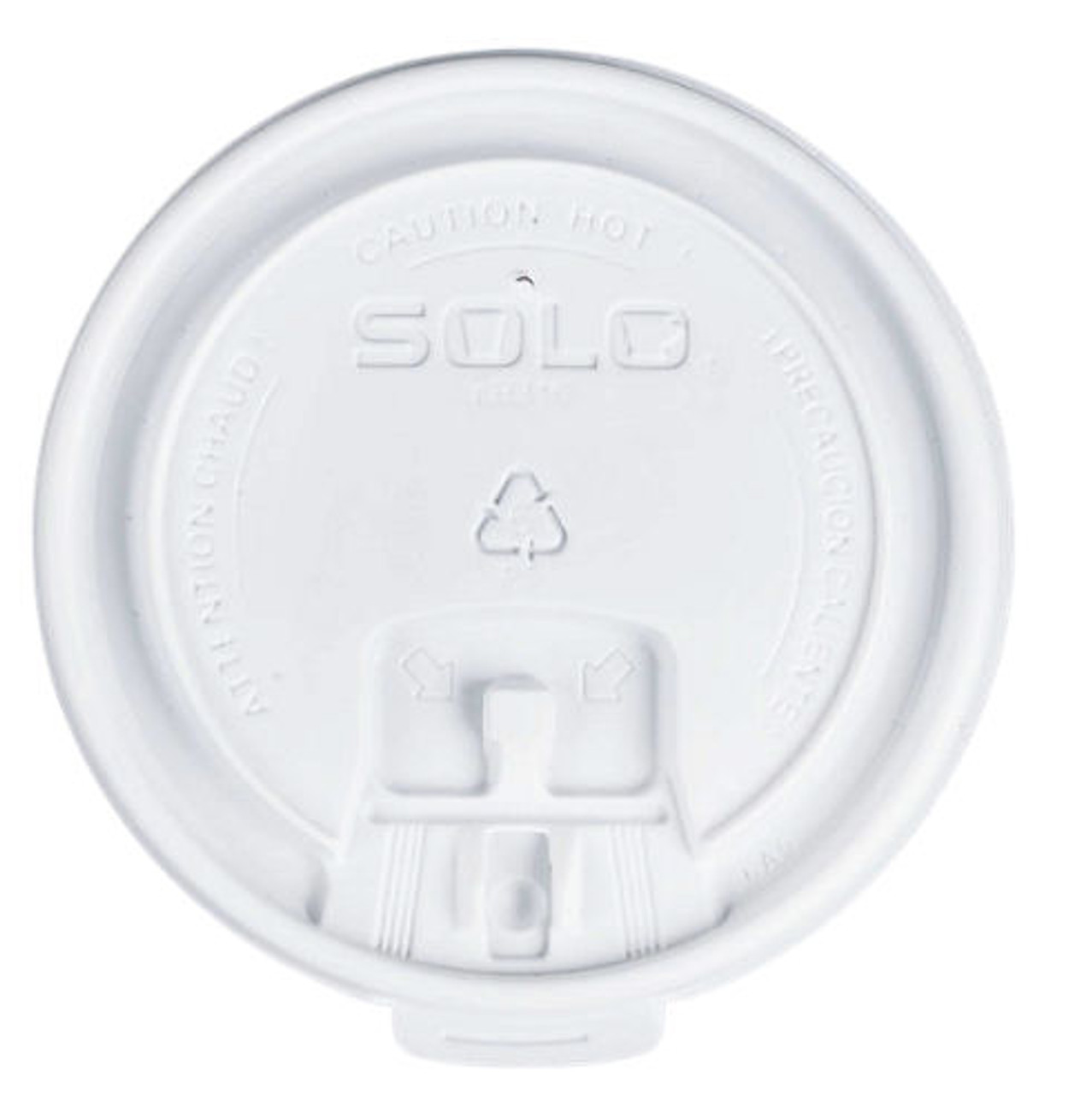 12/16oz White Lock Back Reclosable Plastic Lid Ideal for Home Deliveries ( see qty options )