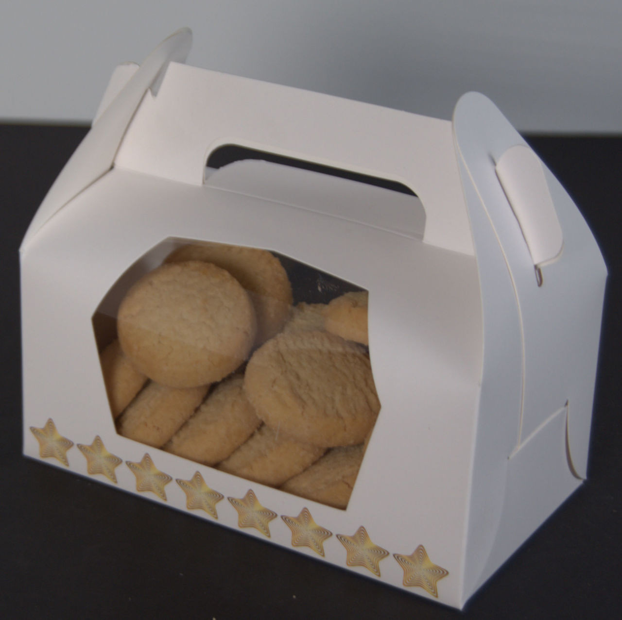 Small White Bakery Cardboard Boxes