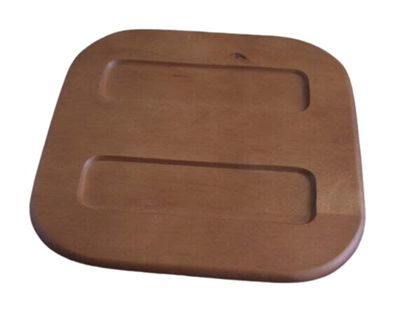 Tasters Charger - Dark Wood Platter 30cm square Special Offer