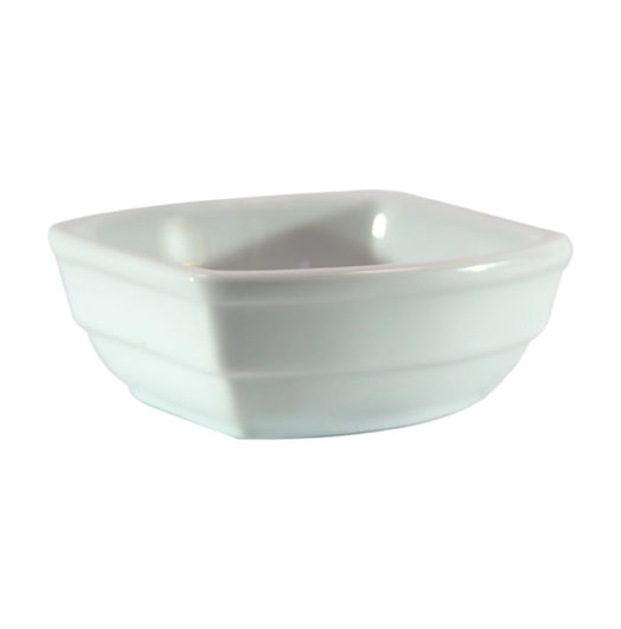 Porcelain Pure White Ramekin Butter and side dish or pads White 85 x 80 x 35mm CLEARANCE