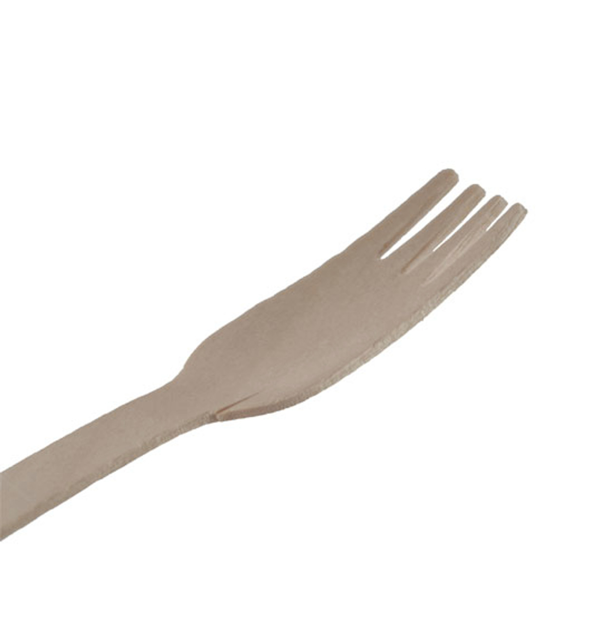 Disposable Birchwood Wooden Cutlery Sets - 16cm ( 6" ) Length Eco Friendly Biodegradable Compostable Wooden Wooden Cutlery - ideal for your Parties