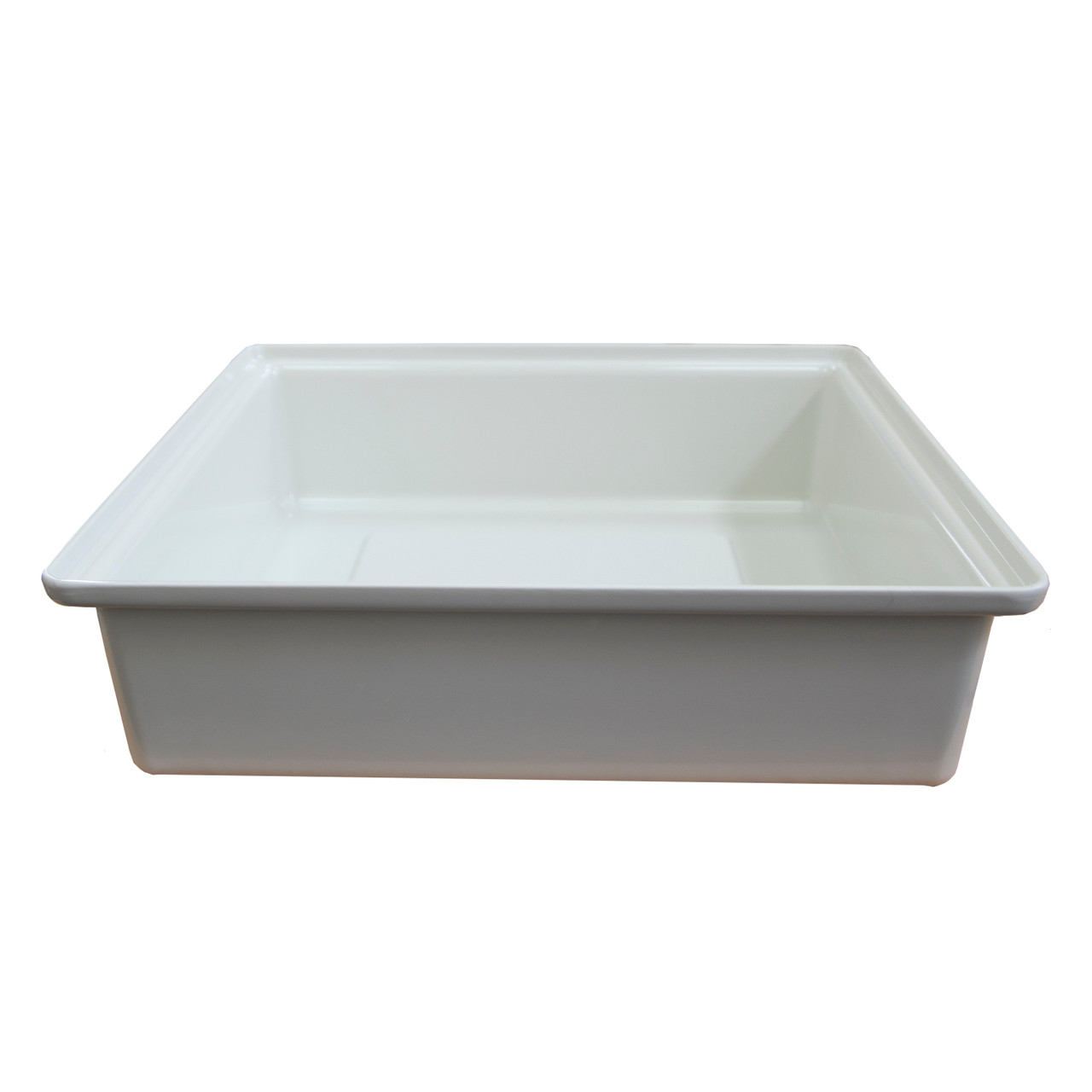 1 Large Quality Serving Display Dish SAN White Square 300 x 300 x 75mm