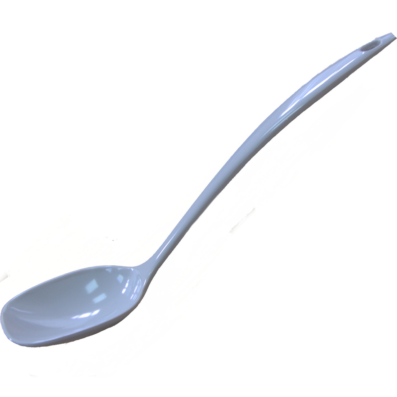 Serving Spoon Melamine White 300 mm / 12 inches Hanging Hole