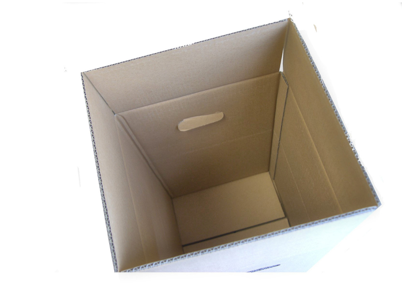 Bespoke Disposable Corrugated Packing Moving Paper Box with Handle - China  Moving Box, Large Box