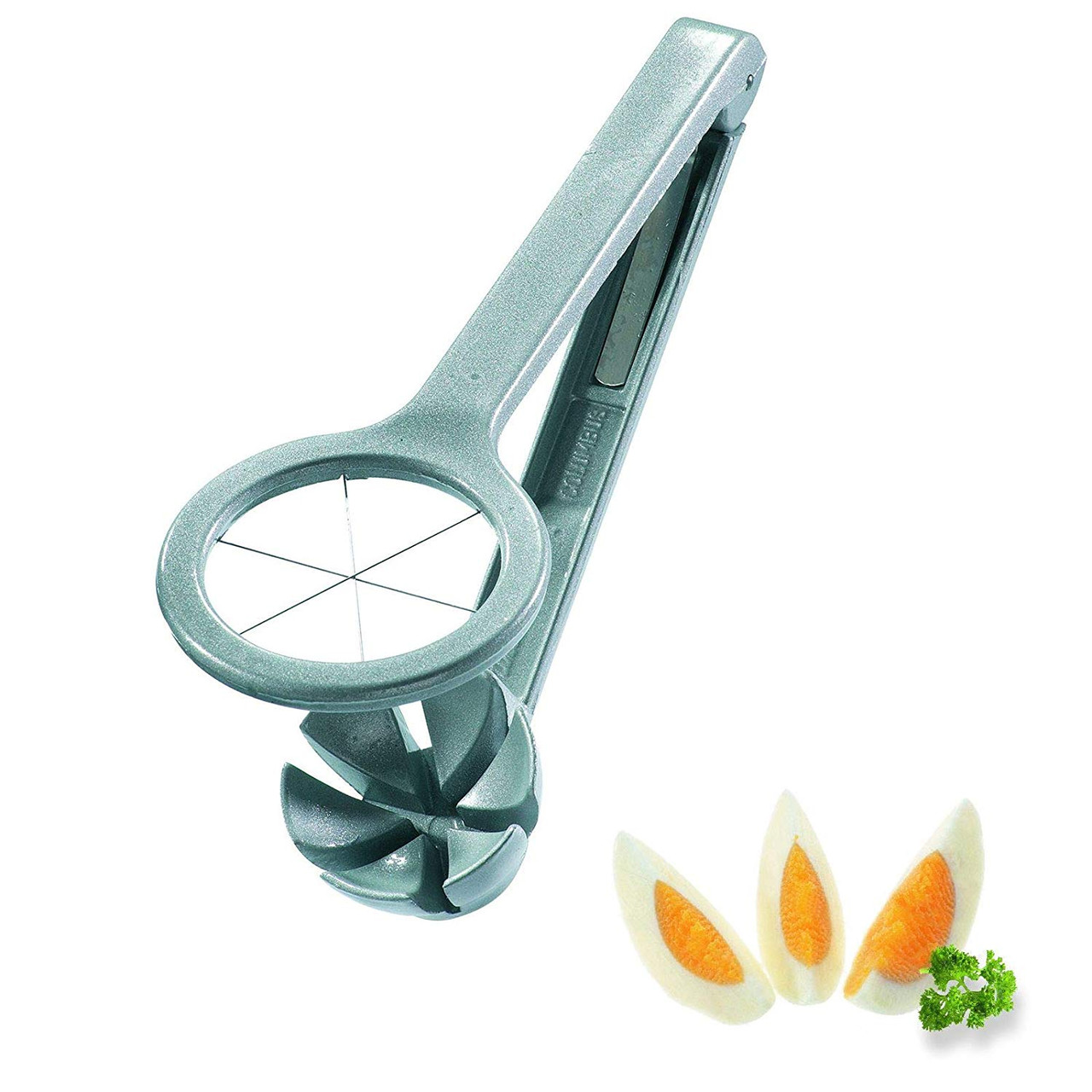 https://cdn11.bigcommerce.com/s-tjx0gy7pkp/images/stencil/1280x1280/products/15032/22001/Westmark_Columbus_Egg_Cutter_wedger_slicer_Silver_2__96835.1609412064.jpg?c=2