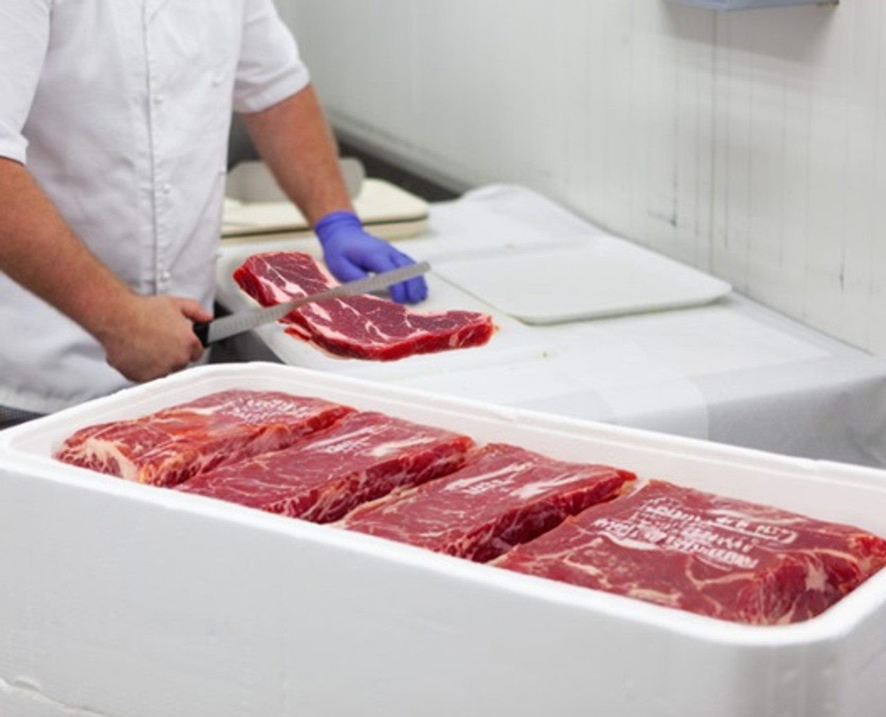 ( 4 Boxes ) 25klo LARGE Polystyrene Box and Lid 