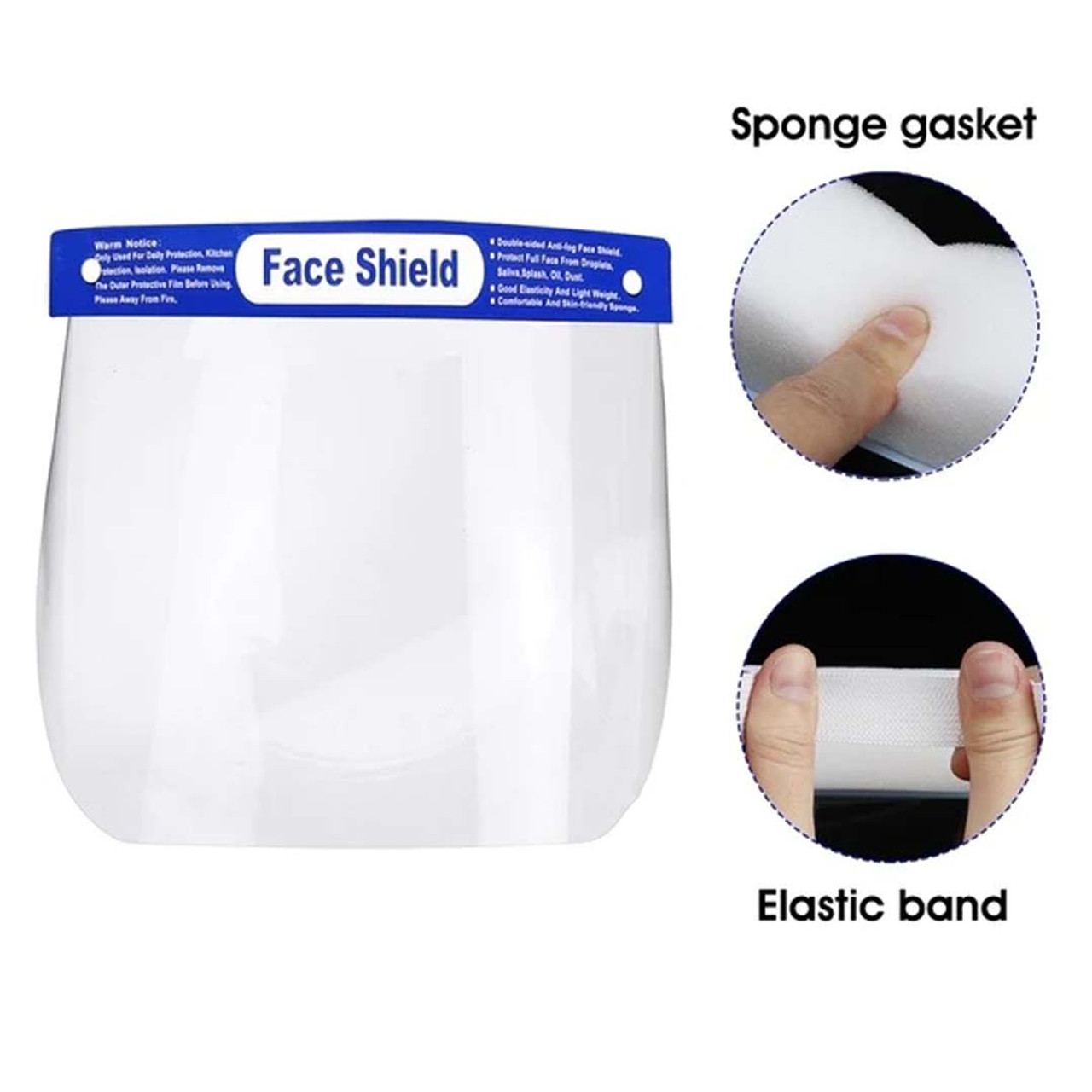 Disposable Full Face Shield Individually Wrapped