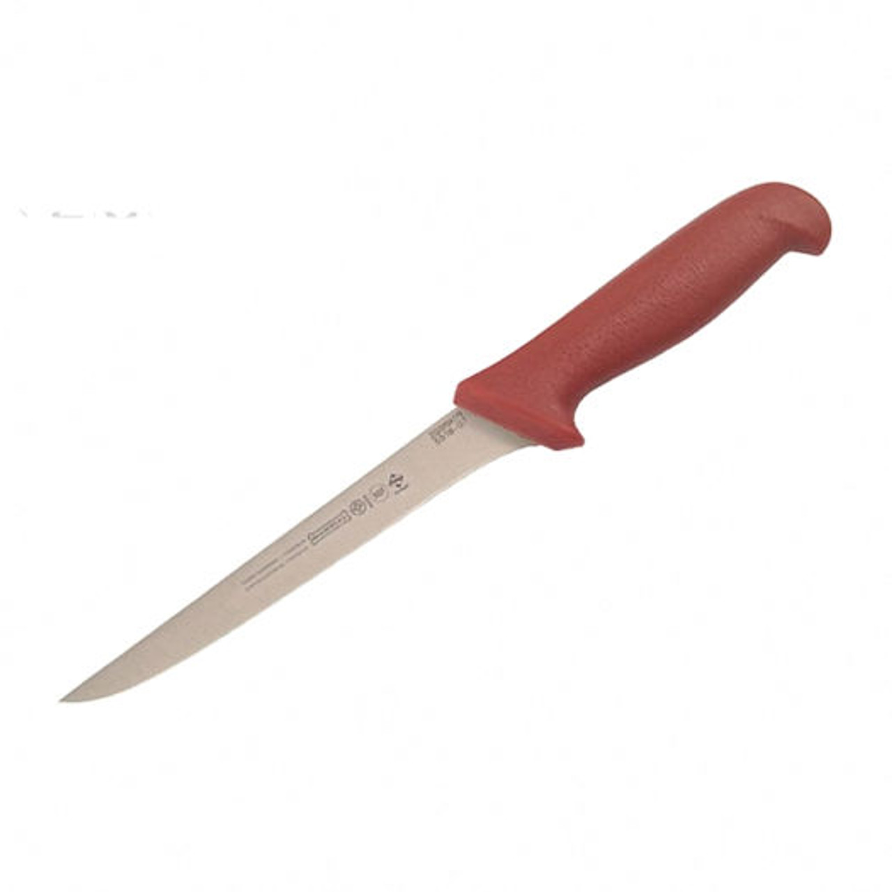 6" Butcher's Boning Knife (Red Handle )