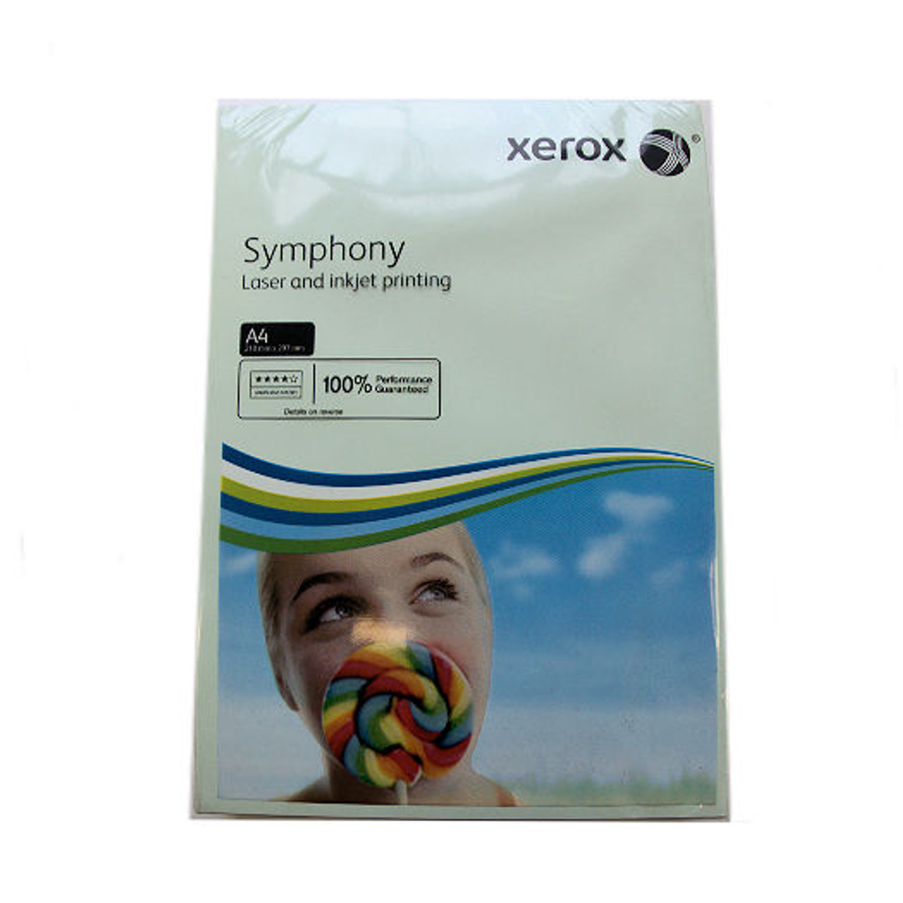 Xerox Symphony A4 80gsm Quality Laserjet or Inkjet Green Paper 