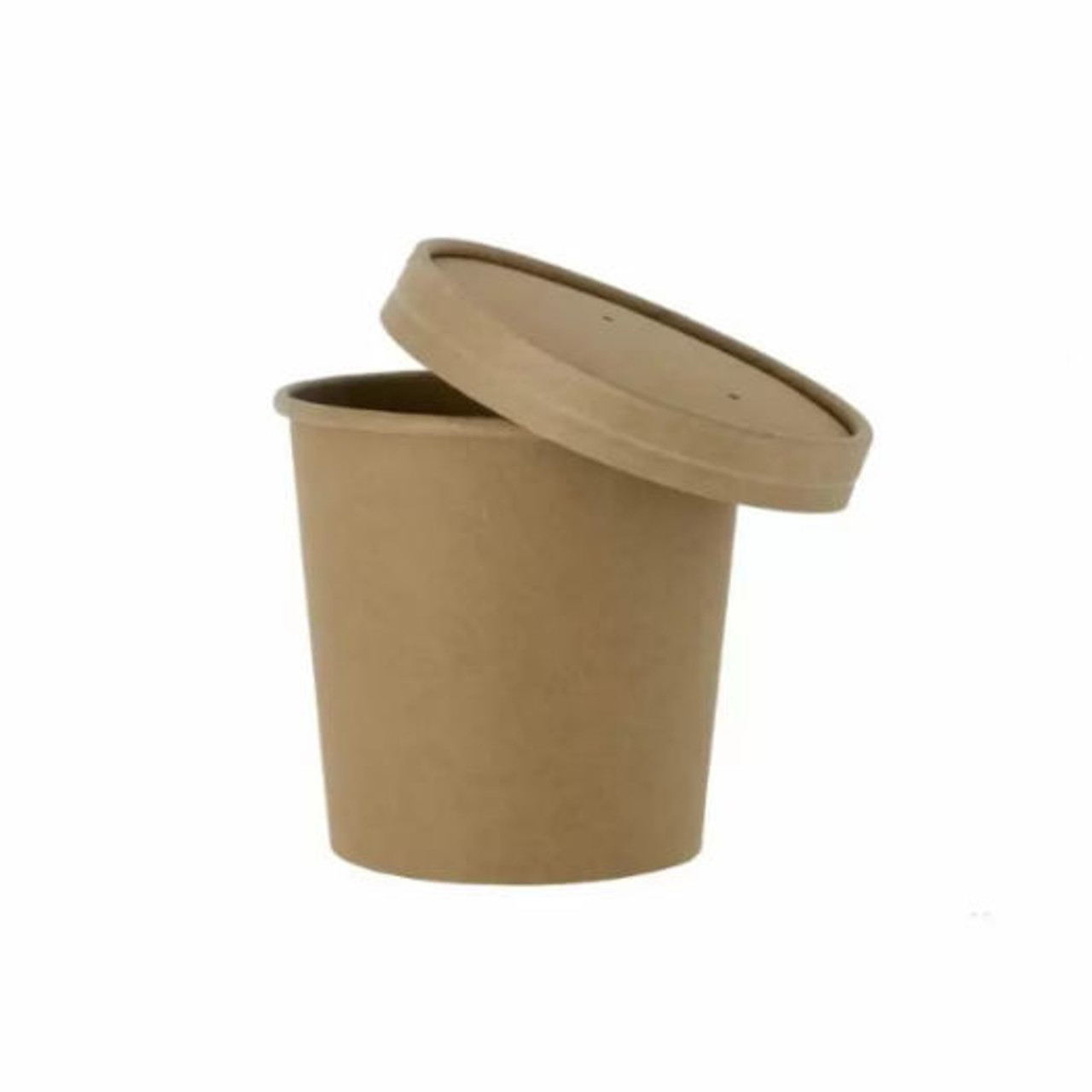 Cardboard Soup containers  insulated takeout hot containers