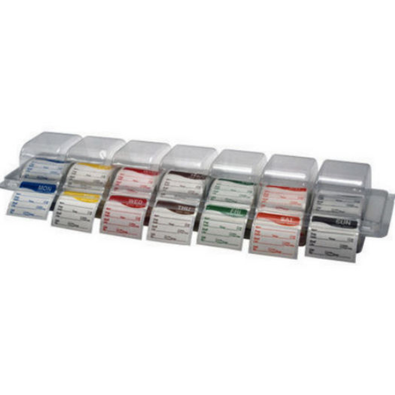 Dayview Dispenser Kit includes 7 rolls printed daily 'Use By' Labels HALF PRICE OFFER