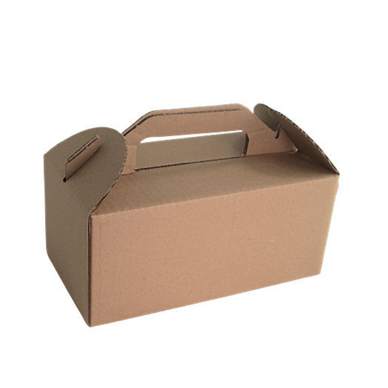 Food Carry Delivery Boxes Biodegradable Kraft - Individual Size