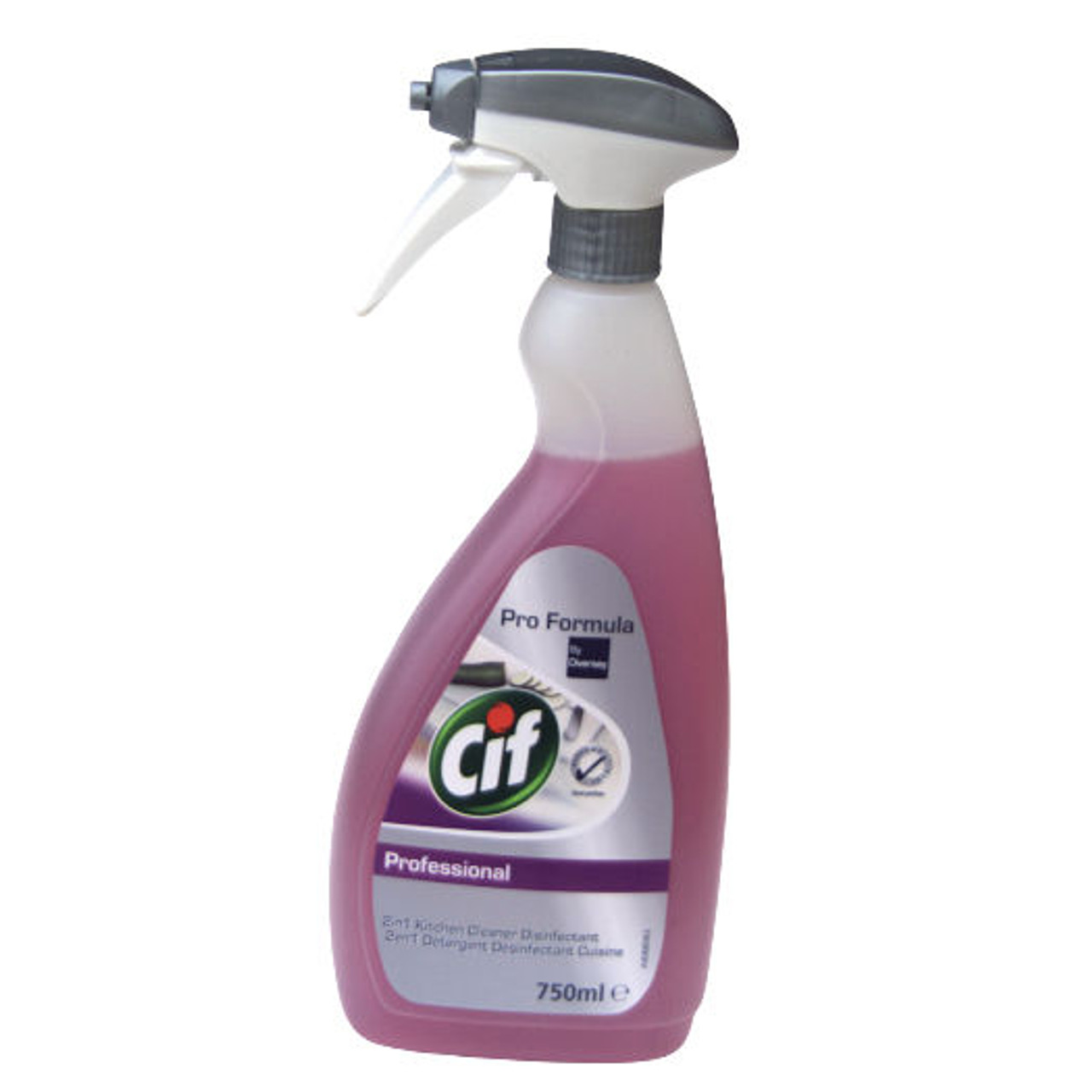 Cif Professional 2in1 Kitchen Cleaner Disinfectant Kills 99,99% of Bacteria750ml