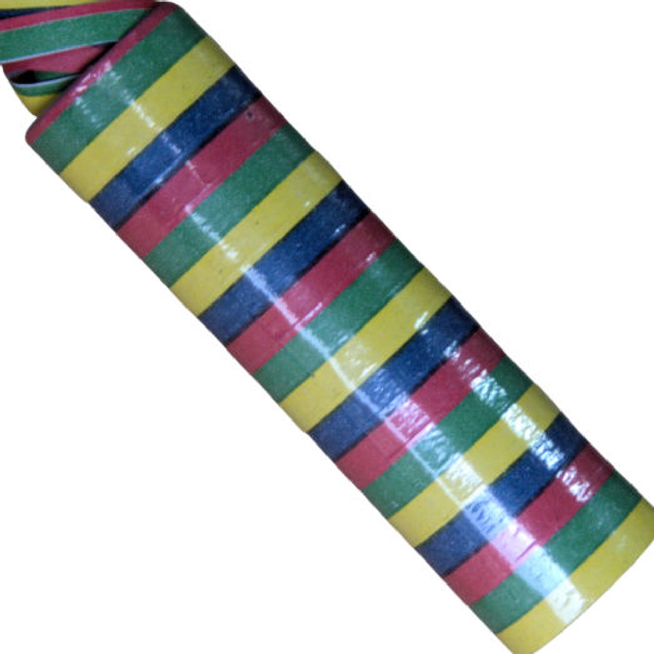 Throwout Party Streamers Assorted Colours 1 Tube of 18 rolls