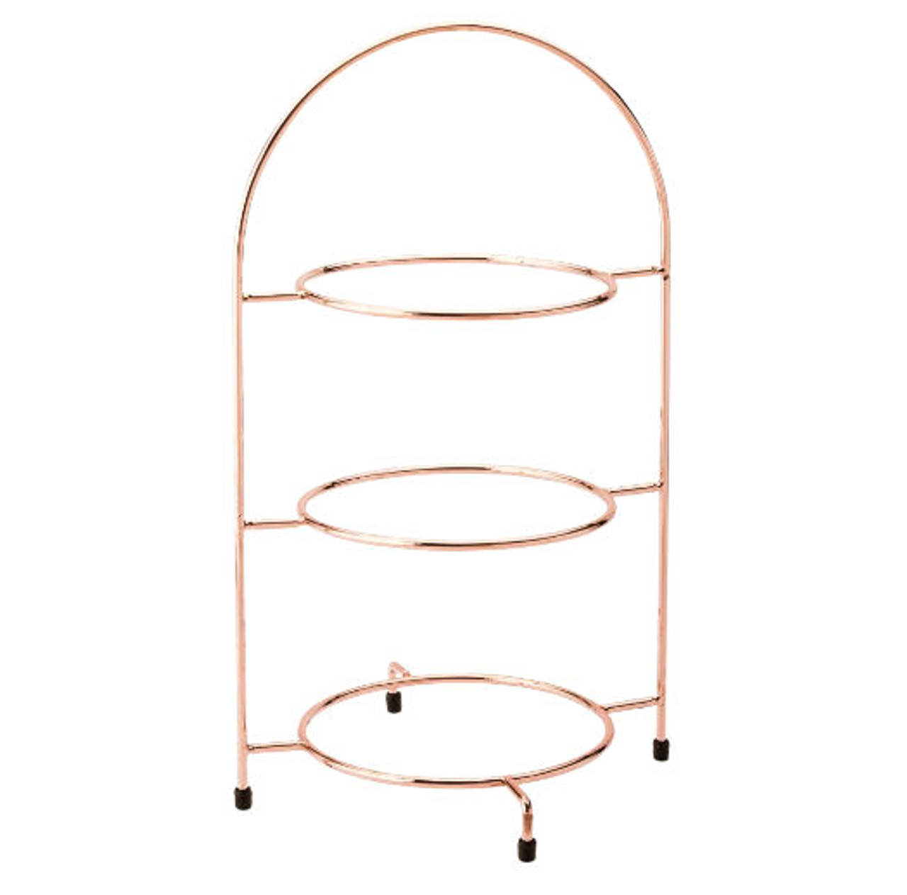 Utopia 3 Tier Copper Plate Stand