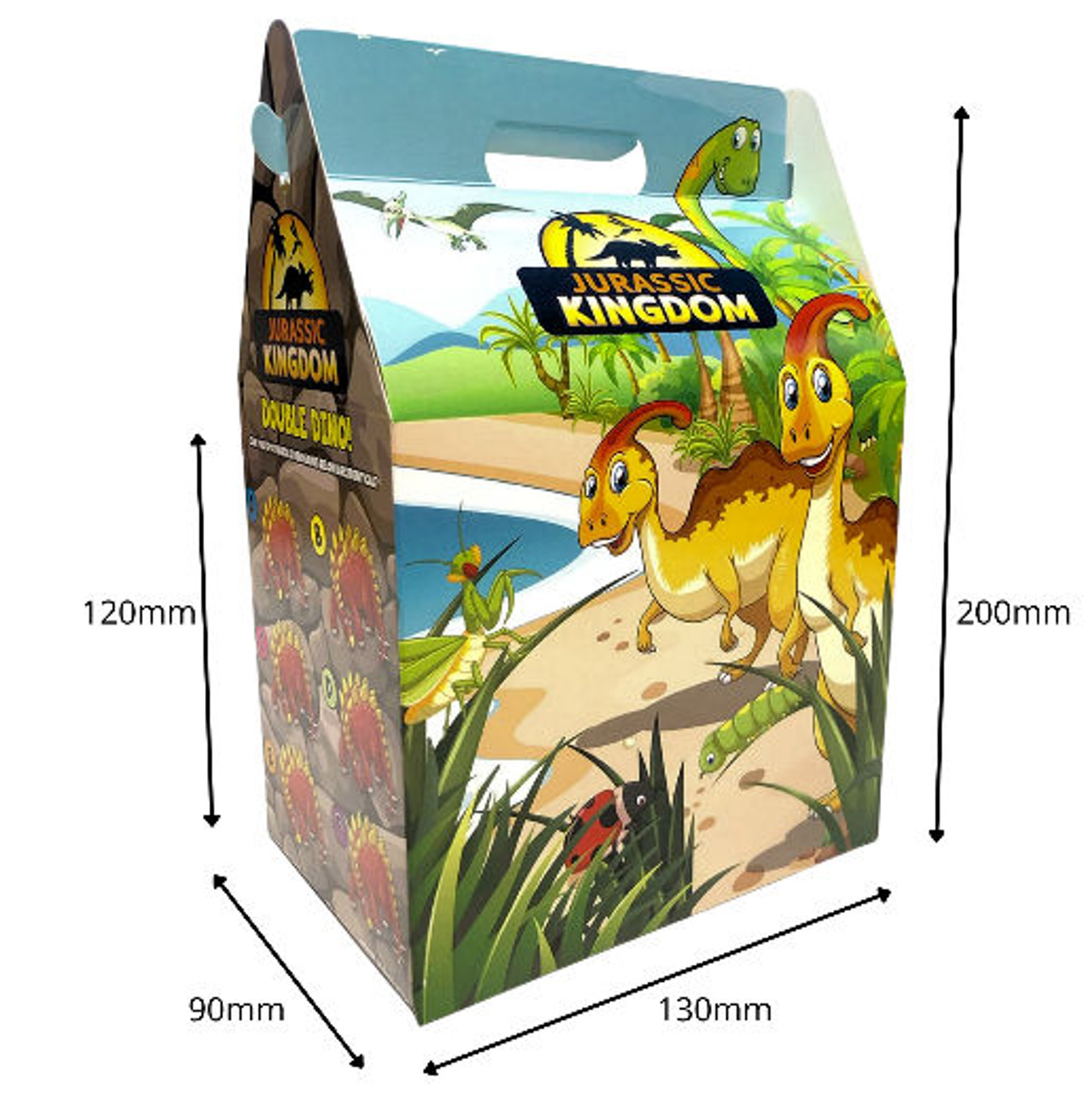 Pack x 10 Jurassic Kingdom Meal Boxes