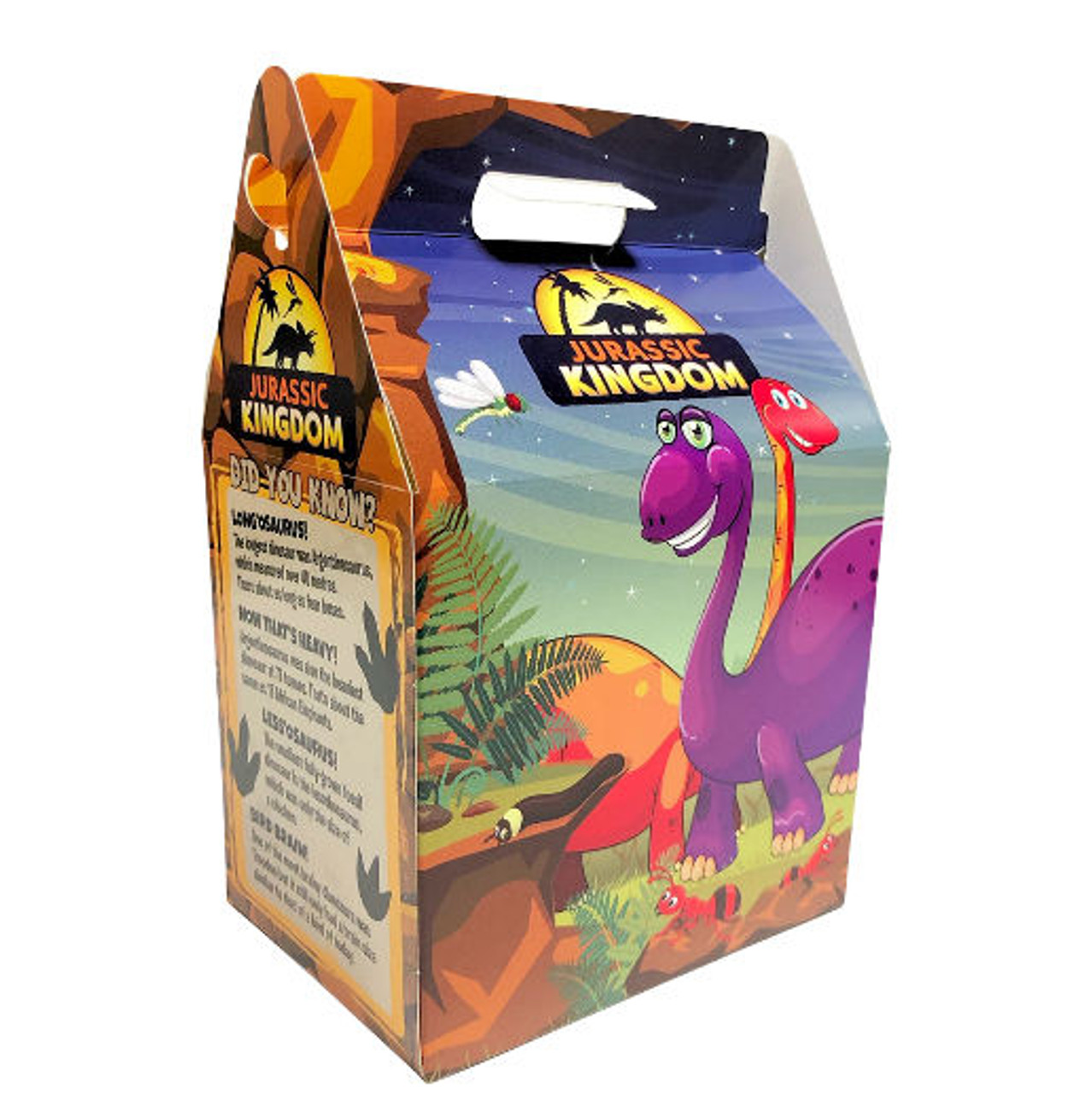 Pack x 10 Jurassic Kingdom Meal Boxes