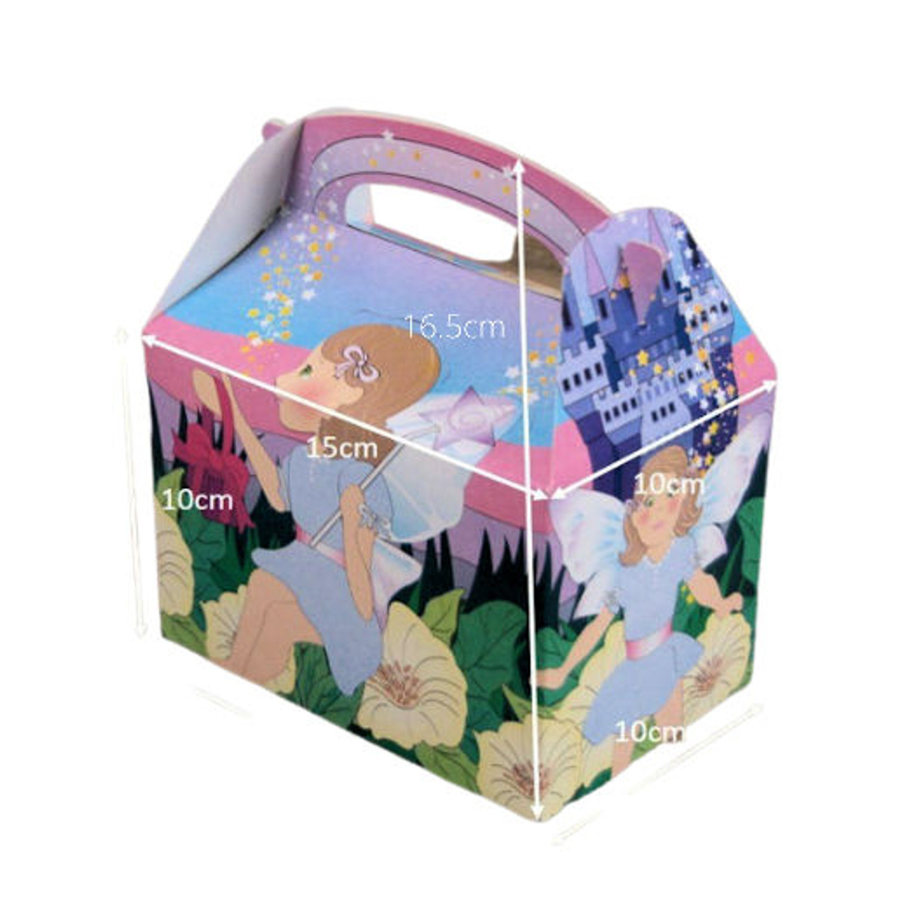 Case x 250 Childrens Meal Boxes printed Enchanted Fairy