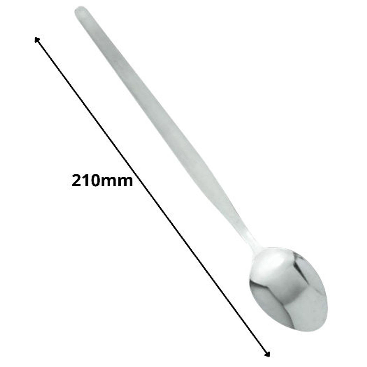 Classic Long handle Latte/Soda Spoons, 18/0 Stainless Steel, Mirror Finish 