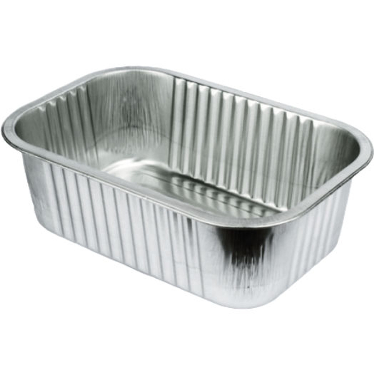 220 X 150 X 70mm Smooth wall Deep Foil Container ( Pack x 25 ) 