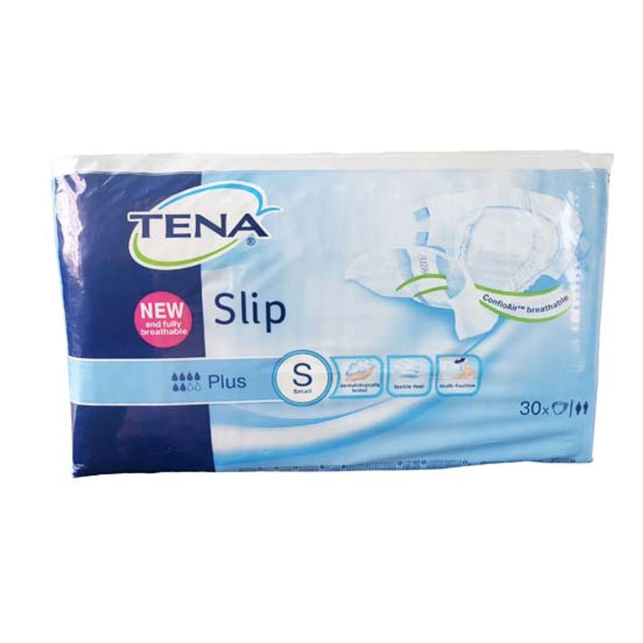 TENA Slip Plus - S Small - Pack of 30
