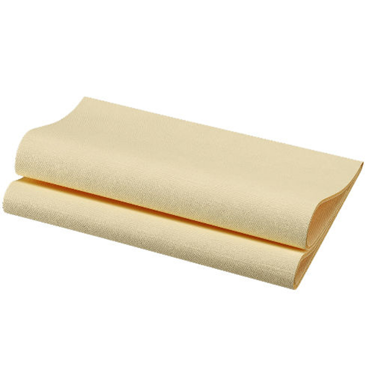 Pack x 60 Dunisoft Cream 40 x 40cm Airlaid Dinner Napkins