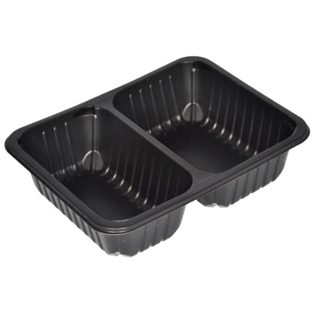 Large   2 Compartment  1100ml Microwavable base and lid 