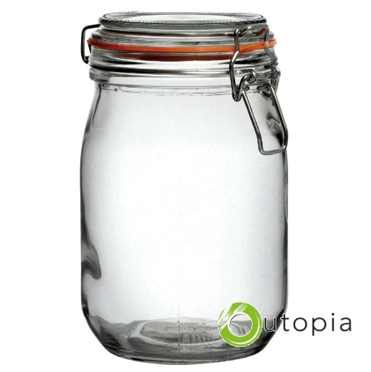 UTOPIA Preserving Jar 1L with Hermetic Closure,