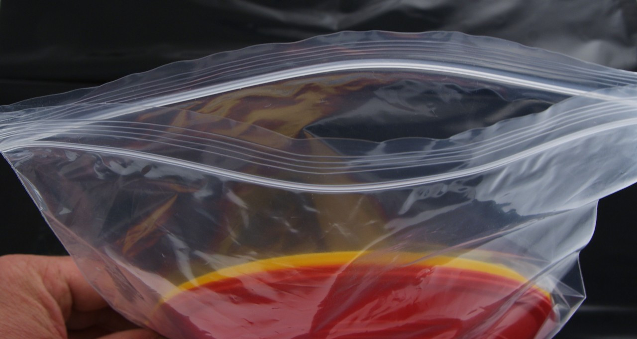 Grip seal / Gripwell ECO 13" x 18" ( 325x 450mm ) clear 180g Plain polythene bags