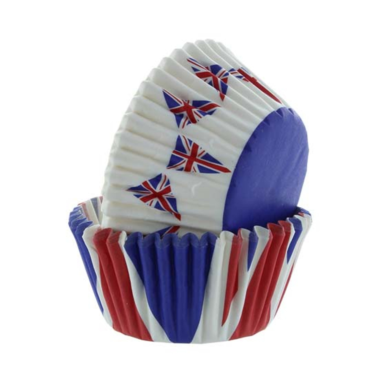 Baked With Love Union Jack Baking Cases - Pack x 50