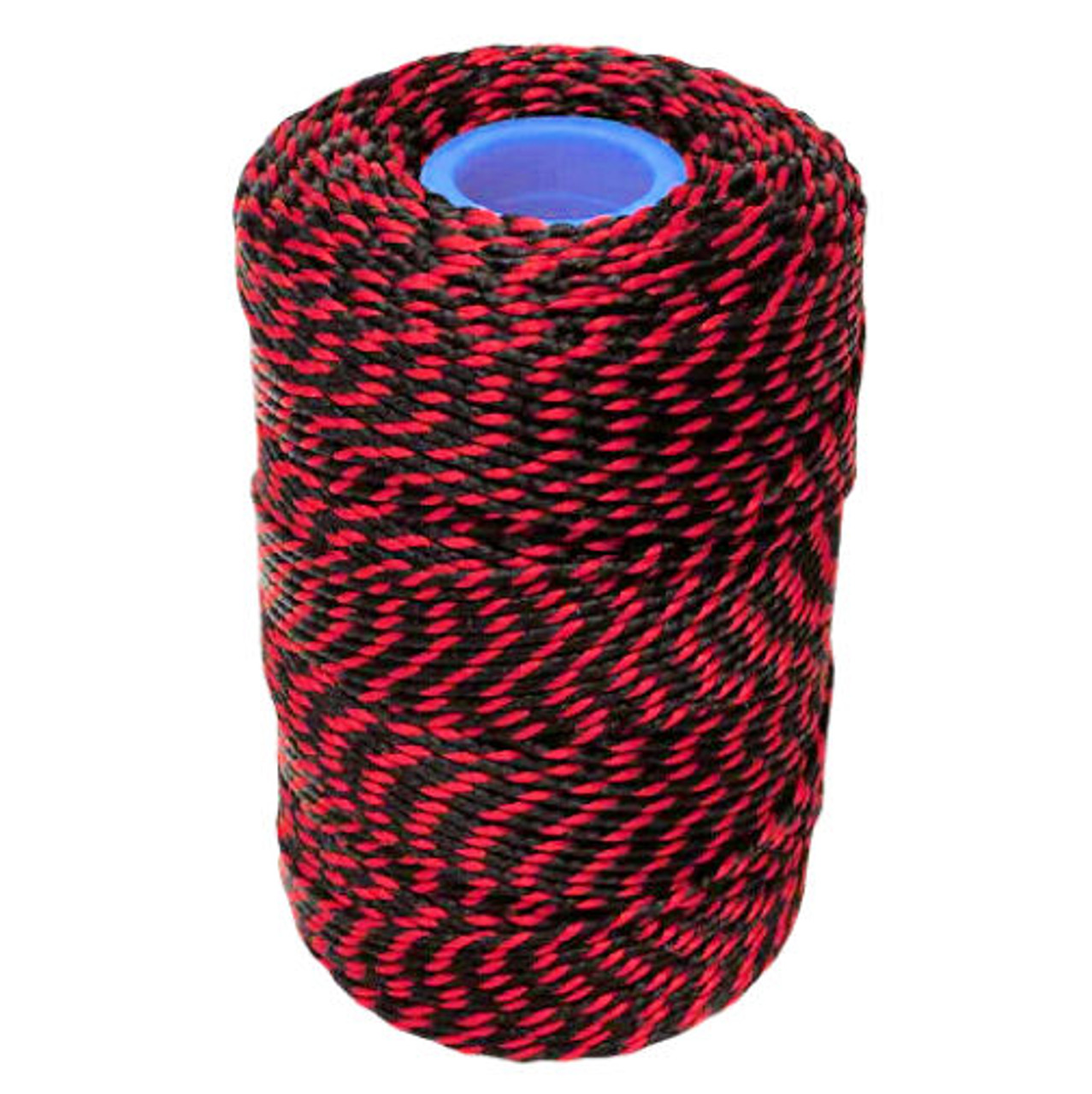 Reel x 100mt Red & Black No.6 Cotton Bakers Twine